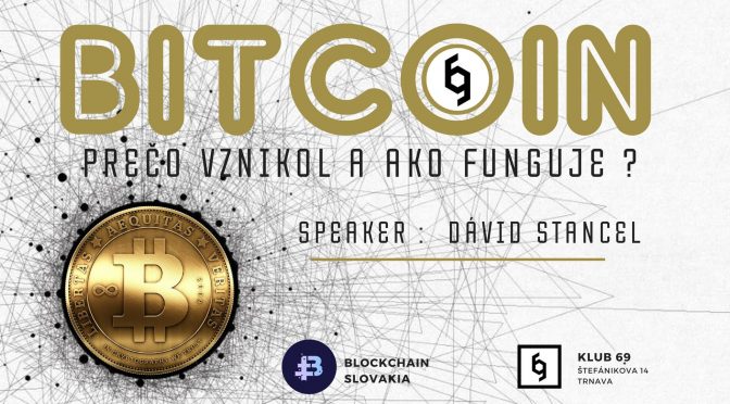 BlockchainSlovakia 69 Bitcoin w/Blockchain