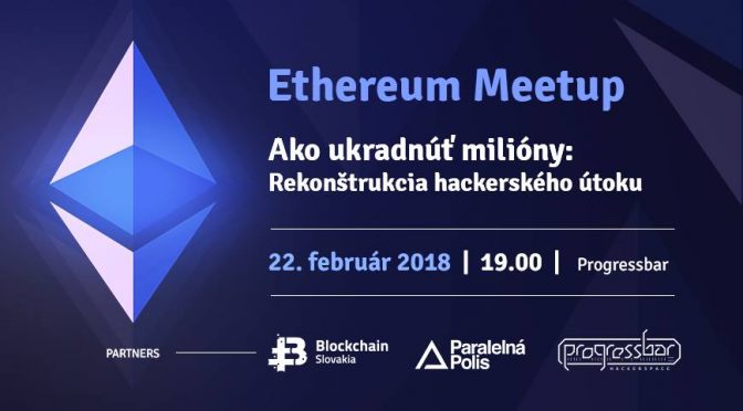 BlockchainSlovakia Ethereum Meetup Bratislava 06 – Parity Hack